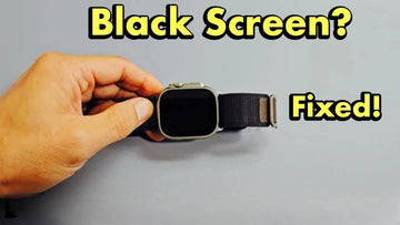 apple watch black screen