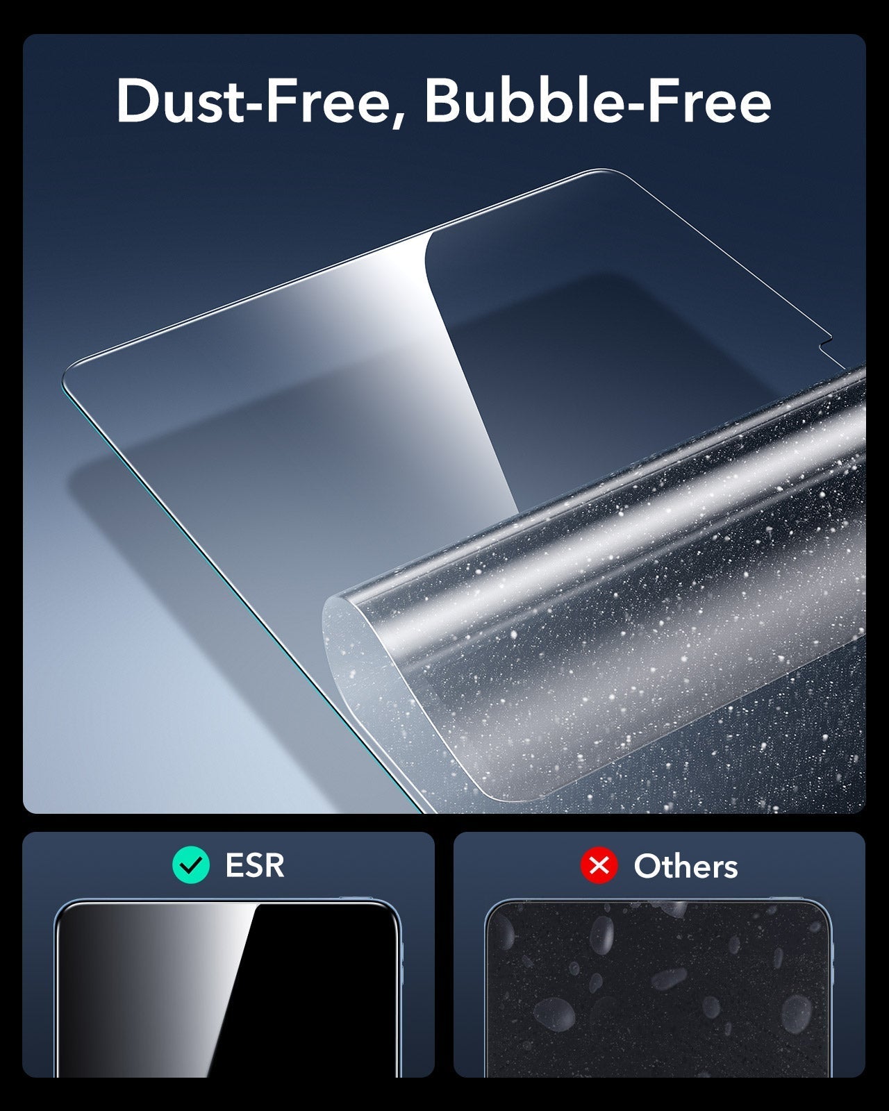 iPad 11" (A16, 2025) UltraFit Armorite Screen Protector - 2 Pack ESR ESR